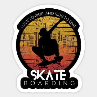 SKATEBOARDING | Wear your extreme sport Sticker